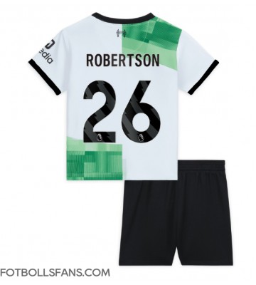 Liverpool Andrew Robertson #26 Replika Bortatröja Barn 2023-24 Kortärmad (+ Korta byxor)